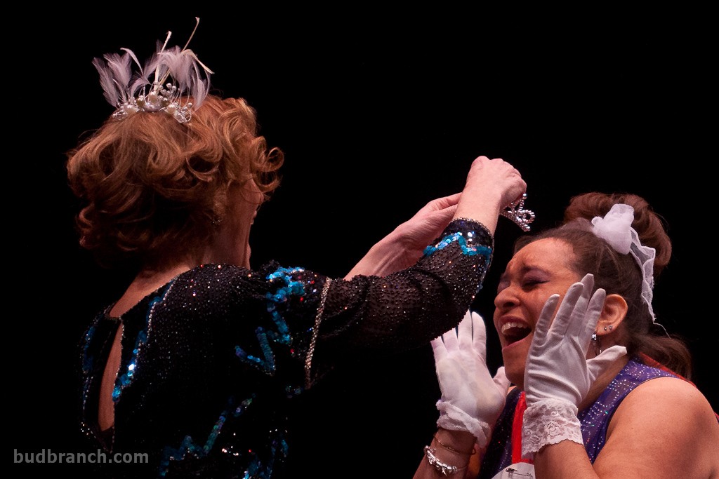 Marty and Leslie in Reign, The Musical. photo by bud branch